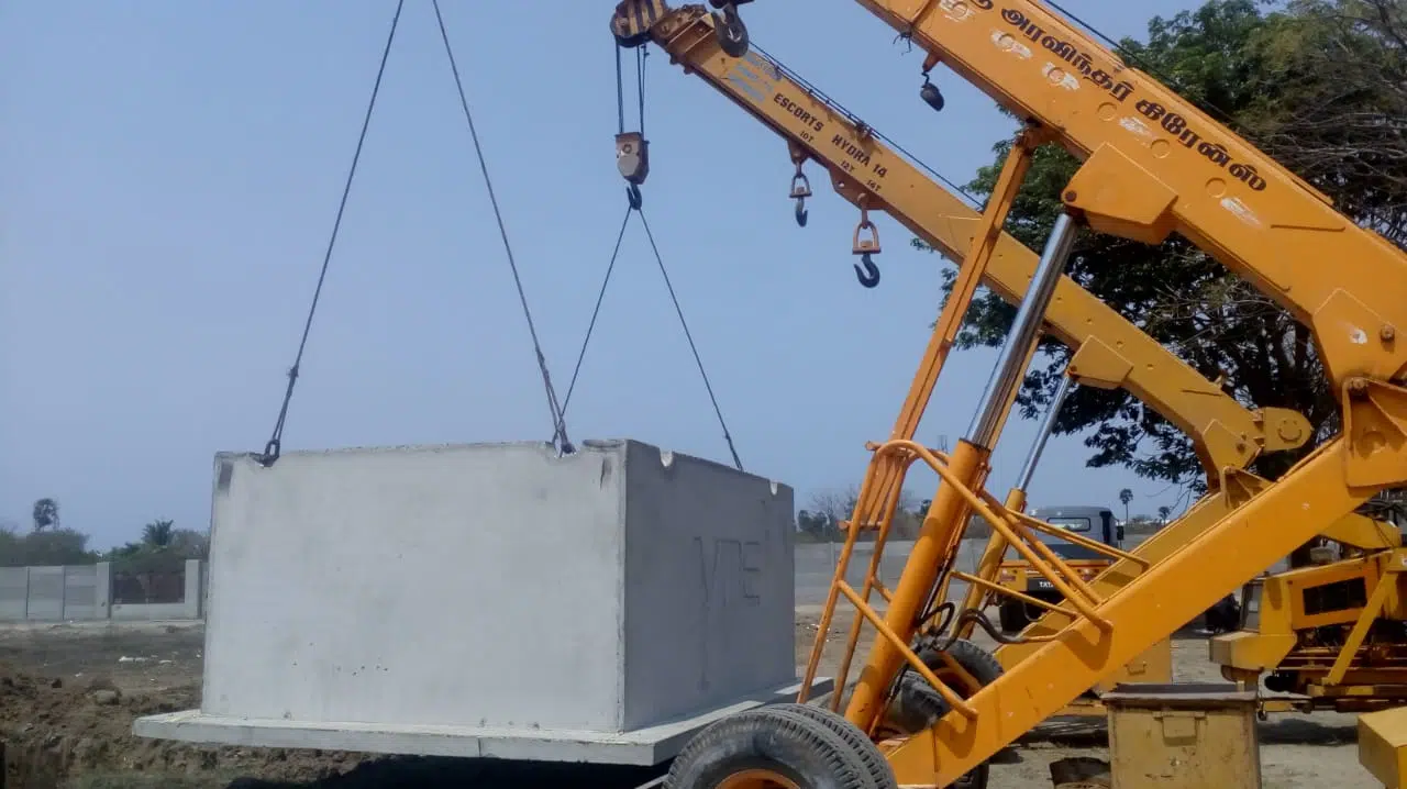 POSITIONING OF TANK